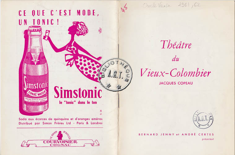Les programmes de Théatre de l\